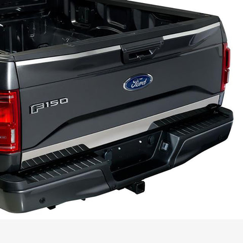 Putco 15-17 Ford F-150 - Stainless Steel - Lower Tailgate Accent - 1 pc Tailgate Accents - 403465