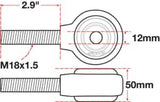 SPC Performance XAXIS Rod End Ball Joint - 15774