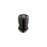 McGard Wheel Lock Nut Set - 5pk. (Cone Seat) 1/2-20 / 3/4 &13/16 Dual Hex / 1.46in. Length - Black - 24548