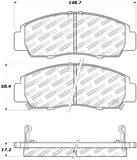 StopTech Street Select Brake Pads - Front/Rear - 305.07870