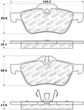 StopTech Street Touring 02-06 Mini Front Brake Pads - 308.09390