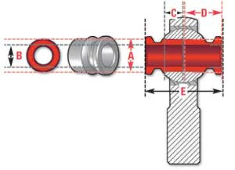 SPC Performance MIS-ALIGN INSERT - PAIR - 15012