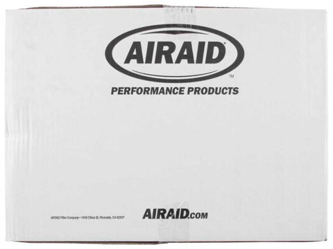 Airaid 09-10 GM Trucks 6.0L w/ Mech Fans MXP Intake System w/ Tube (Oiled / Red Media) - 200-271