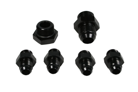 Aeromotive A4 Regulator Fitting Kit (for two (2) carbs) (4) AN-06/(1) AN-10/(1) AN-10 Plug) - 15202