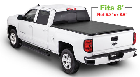 Tonno Pro 14-19 Chevy Silverado 1500 8ft Fleetside Tonno Fold Tri-Fold Tonneau Cover - 42-113