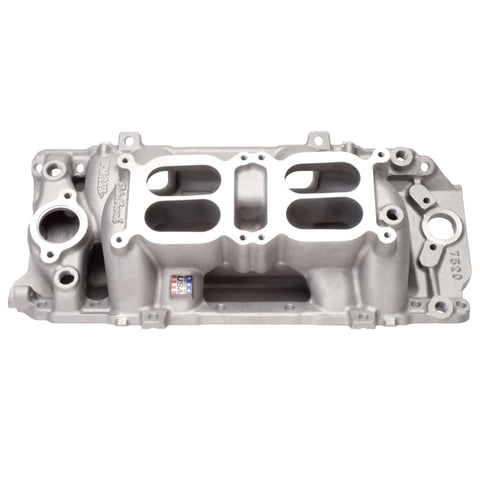 Edelbrock Manifold Dual Quad RPM Air Gap BB Chevy Oval Port - 7520