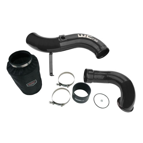 Wehrli 06-07 Chevrolet 6.6L LBZ Duramax 4in Intake Kit Stage 2 - Illusion Purple - WCF100638-IP