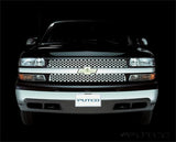 Putco 01-02 Chevrolet Silverado LD Punch Stainless Steel Grilles - 84108