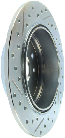 StopTech Select Sport 04-08 Acura TL Drilled & Slotted Rear Driver Side Sport Brake Rotor - 227.40061L