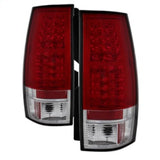 Spyder Chevy Suburban/GMC Yukon/Yukon Denali 07-14 LED Tail Lights Red Clear ALT-YD-CSUB07-LED-RC - 5002150