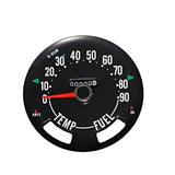 Omix Speedometer Gauge 0-90 MPH 55-79 Jeep CJ Models - 17207.01