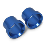 Russell Performance -4 AN Tube Sleeve 1/4inin dia. (Blue) (6 pcs.) - 660640