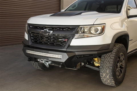 Addictive Desert Designs 17-18 Chevy Colorado Stealth Fighter Front Bumper w/ Winch Mount - F371202740103