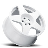 fifteen52 Tarmac 18x8.5 5x112 45mm ET 66.56mm Center Bore Rally White Wheel - TARRW-88551+45