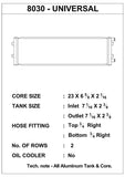 CSF Dual-Pass Universal Heat Exchanger (Cross-Flow) - 8030