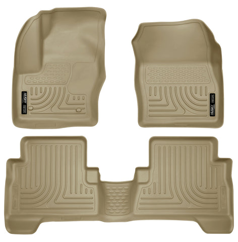 Husky Liners 2013 Ford Escape WeatherBeater Combo Tan Floor Liners - 99743