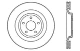 StopTech Slotted & Drilled Sport Brake Rotor - 127.63072R