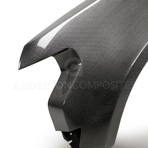 Anderson Composites 17-18 Ford Raptor Type-Wide Carbon Fiber Front Fenders (Pair) - AC-FF17FDRA-W