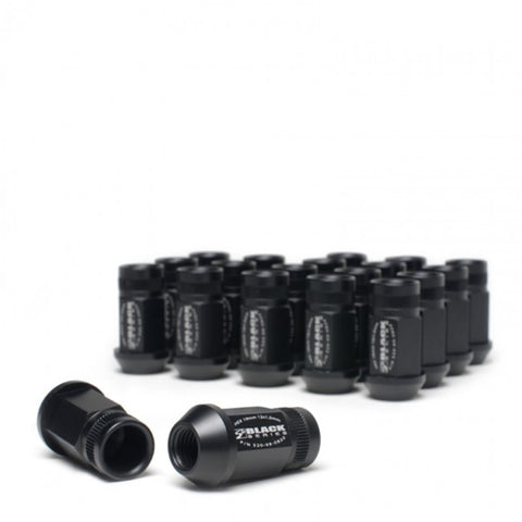 Skunk2 12 x 1.5 Forged Lug Nut Set (Black Series) (16 Pcs.) - 520-99-0853