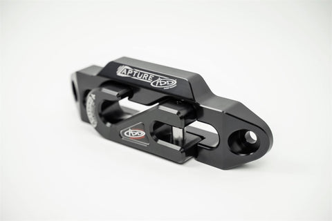 Addictive Desert Designs 1-5/16in Winch Fairlead Plate w/ Recessed Round End Hook - Black - AC99157590NA