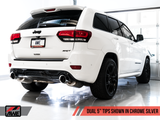 AWE Tuning 2020 Jeep Grand Cherokee SRT Touring Edition Exhaust - Chrome Silver Tips - 3015-32123