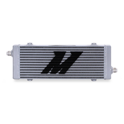 Mishimoto Universal Medium Bar and Plate Cross Flow Silver Oil Cooler - MMOC-SP-MSL