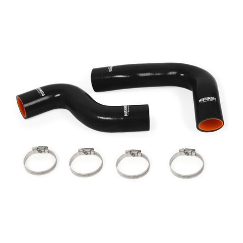 Mishimoto 92-00 Subaru WRX/STI Turbo Silicone Radiator Hose Kit - Black - MMHOSE-GC8T-92BK