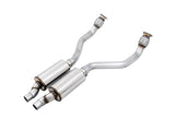 AWE Tuning Audi B8 4.2L Resonated Downpipes for RS5 - 3215-11046