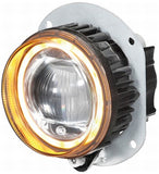 Hella 90mm LED L4060 High Beam Module w/ Indicator w/o Pulse Generator - 011988071