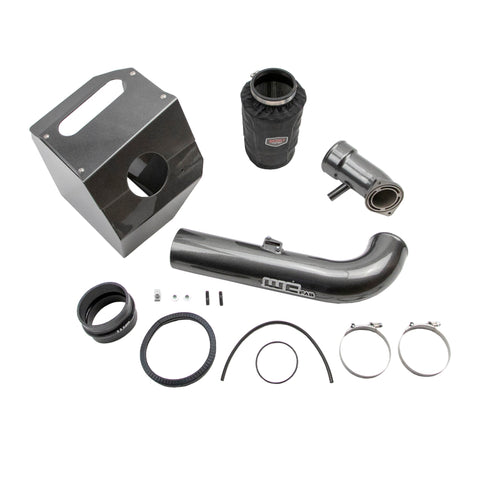 Wehrli 17-19 Duramax L5P 4in Intake Kit Stage 2 - Orange Frost - WCF100360-OF