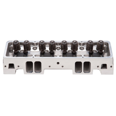 Edelbrock Cylinder Head Victor Jr SBC 23 Deg 220cc Complete for Hydraulic Roller Cam - 61255