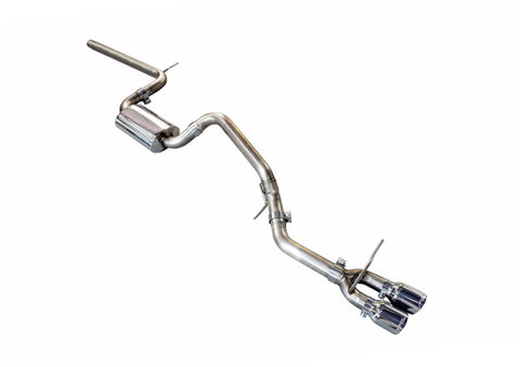 AWE Tuning VW MK7 Golf SportWagen Touring Edition Exhaust w/Chrome Silver Tips (90mm) - 3015-22048