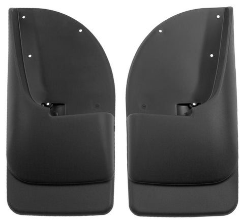 Husky Liners 99-09 Ford F-250/F-350 SuperDuty Custom-Molded Rear Mud Guards (w/o Flares) - 57401