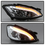 Spyder Mercedes W221 S Class 07-09 Headlights - HID Model Only - Chrome PRO-YD-MBW22107-HID-DRL-C - 5083906