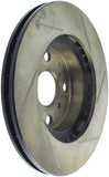 StopTech Power Slot 6/86-12/89 Toyota MR2 / 8/89-91 Corolla GTS Front Right SportStop Slotted Roto - 126.44047SR