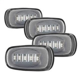 Xtune Dodge Ram 03-09 (2 Rd/2 Am) LED Fender Lights 4pcs Clear ACC-LED-DR03-FL-C - 9924750