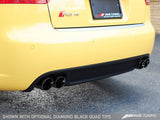 AWE Tuning Audi B7 RS4 Track Edition Exhaust - Diamond Black Tips - 3020-43018
