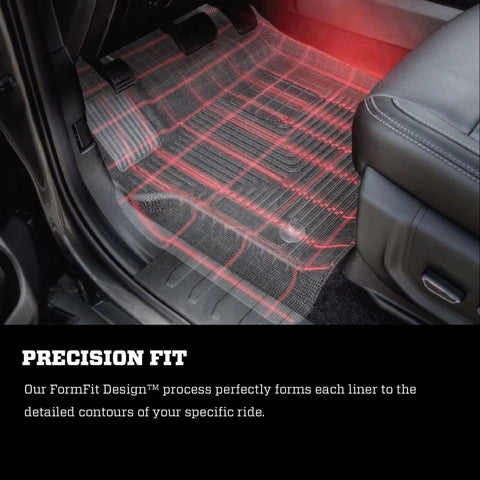 Husky Liners WeatherBeater 14 Nissan Rogue Front & Second Row Black Floor Liners - 98671