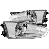 ANZO 1997-2002 Mitsubishi Mirage Crystal Headlights Chrome - 121106