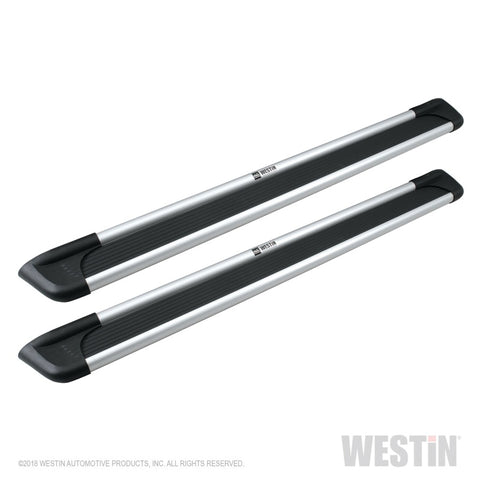 Westin Sure-Grip Aluminum Running Boards 72 in - Brushed Aluminum - 27-6120