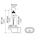 Hella Bulb 898 12V 375W Pgj13 T325 - 898