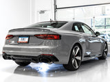 AWE Tuning Audi B9 RS 5 2.9L (Res.For Performance Cat) Touring Edition Exhaust w/ Diamond Black Tips - 3015-33112