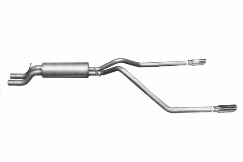 Gibson 01-05 Chevrolet Silverado 2500 HD Base 6.0L 2.5in Cat-Back Dual Split Exhaust - Stainless - 65550