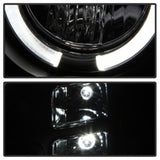 Spyder GMC Sierra 1500/GMC Sierra Denali 08-13 Projector LED Halo- LED Blk PRO-YD-GS07-HL-BK - 5010605