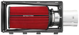 Spectre 11-14 Ford F-Series SD V8-6.7L DSL Air Intake Kit - Polished w/Red Filter - 9979