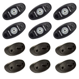 Rigid Industries Rock Light Kit- Amber (6 lights) - 400293