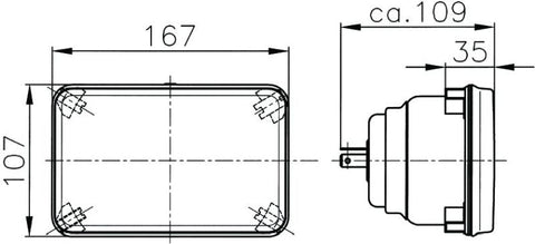 Hella Headlamp Insert Esh Fa Gn Mgs12 53391Ab - 003177801