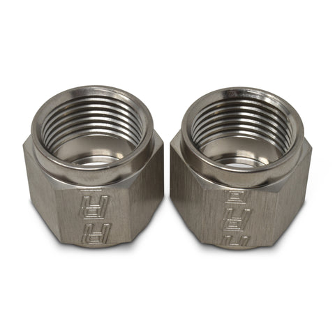 Russell Performance -4 AN Tube Nuts 1/4in dia. (Endura) (6 pcs.) - 660561