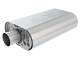 Borla CrateMuffler SBC 283/327/350 2.25in Offset/Center 14in x 4.35in x 9in S-Type Muffler - 400849