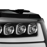 AlphaRex 07-13 Toyota Tundra / 08-17 Sequoia PRO-Series Projector Headlights Chrome w/Seq. Sig. + DR - 880827